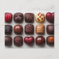 Chocolats de chocolat Saint-Valentin