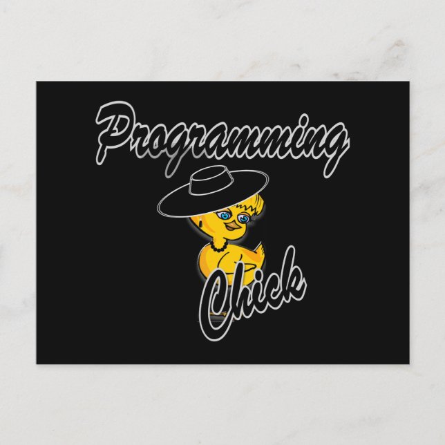 Carte Postale Choix de programmation #4 (Devant)