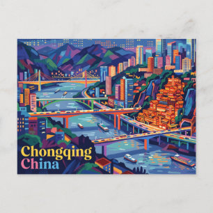 Carte Postale Chongqing Chine