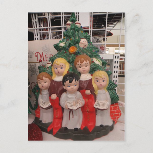 Carte Postale Chorale de Noël (Devant)