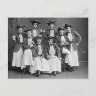 Carte Postale Chorus Galloping Gaily, début des années 1900