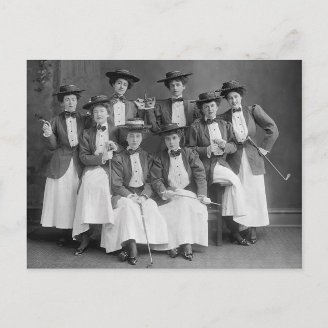 Carte Postale Chorus Galloping Gaily, début des années 1900 (Devant)