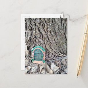 Carte Postale Choses Aléatoires Trouvées dans la Porte de Fée de