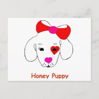Carte postale Chou Chiot