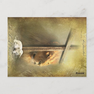 Carte Postale Christ agneau de Dieu