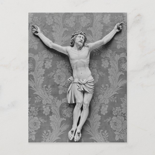Carte Postale Christ Crucifié, par Michel-Ange Buonarroti (Devant)
