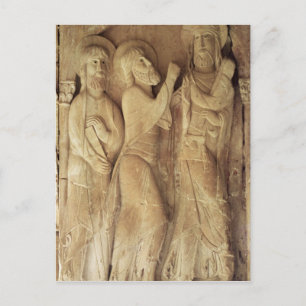 Carte Postale Christ et les pèlerins d'Emmaüs