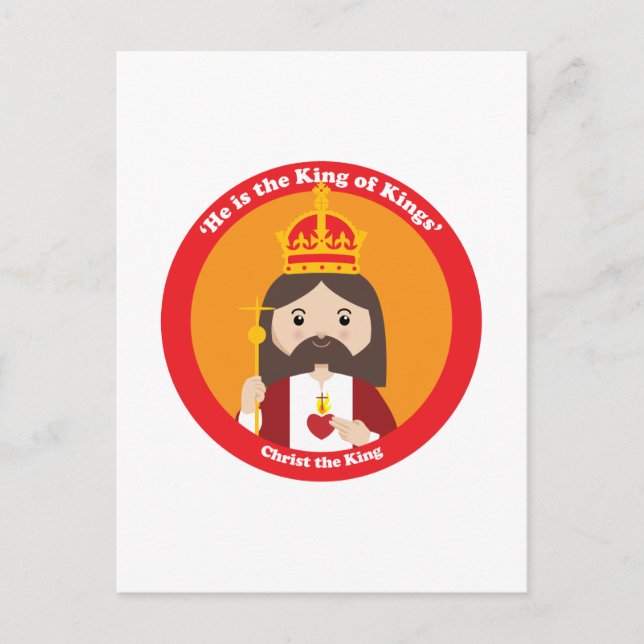 Carte Postale Christ le roi (Devant)