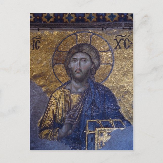Carte Postale Christ Pantocrator (Devant)
