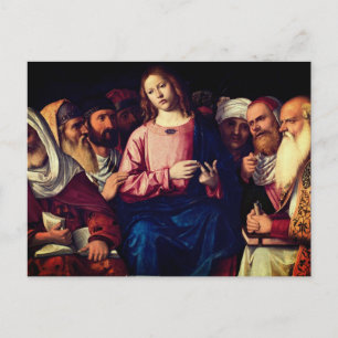Carte Postale Christ parmi les médecins (1504)