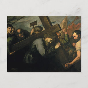 Carte Postale Christ portant la croix, 1635