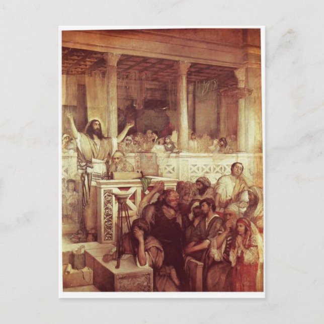 Carte Postale Christ Preaching at Capernaum c. 1878-79 (Devant)