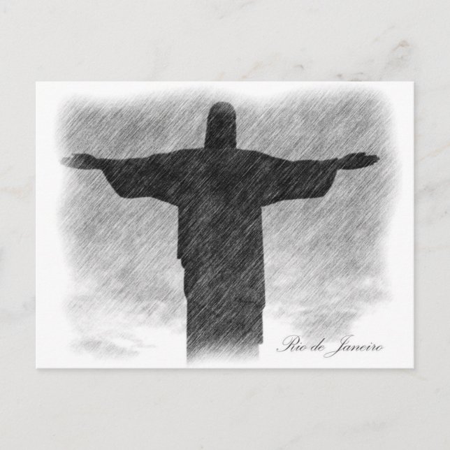 Carte Postale Christ Rédempteur 1 (Devant)