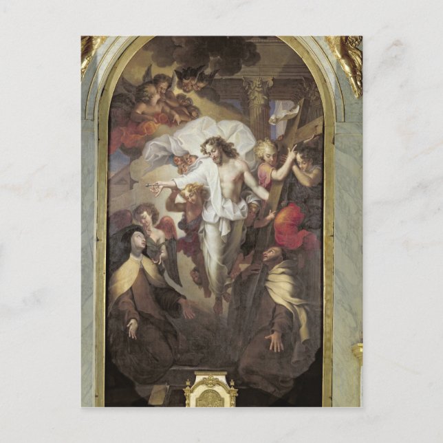 Carte Postale Christ ressuscité (Devant)