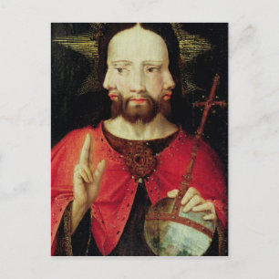 Carte Postale Christ trinitaire, c.1500