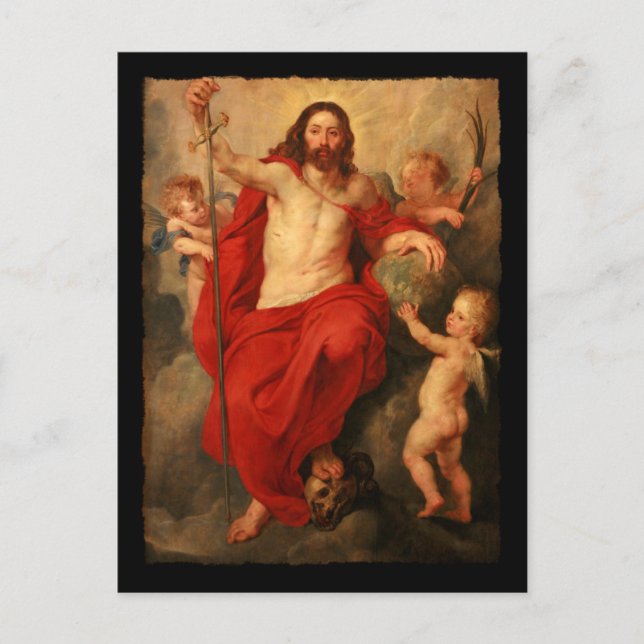 Carte Postale Christ triomphe sur le péché et la mort (Devant)
