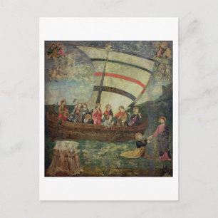 Carte Postale Christ walking on the water, after the Navicella