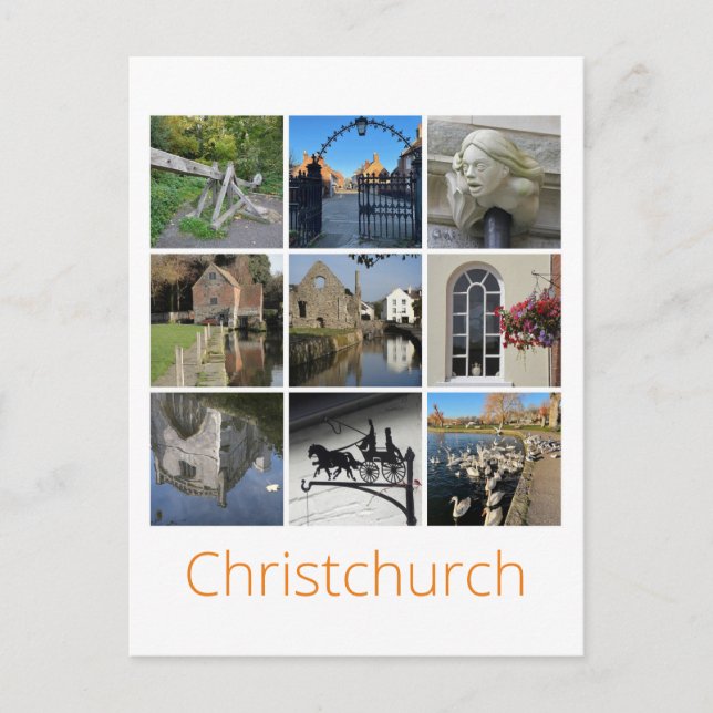 Carte Postale Christchurch (Devant)
