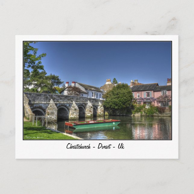Carte Postale Christchurch - Dorset - Royaume-Uni (Devant)