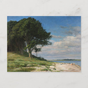 Carte Postale Christian Zacho - La plage de Bramsaesvig