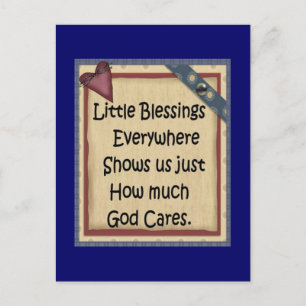 Carte postale-christianisme petites bénédictions