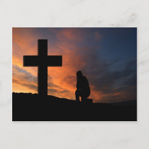 Carte Postale Christianity Faith Cross Jesus Peace Love Destinée