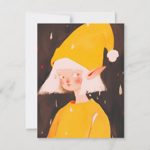Carte Postale Christmas Elf