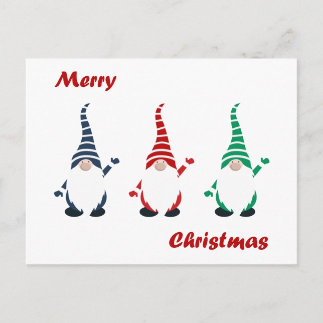 Carte Postale Christmas Gnomes (Devant)