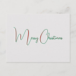 Carte Postale Christmas Postcard