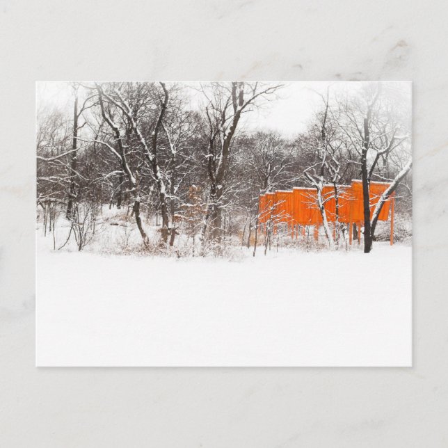 Carte Postale Christo "Les Portes" (Devant)