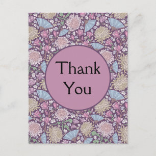 Carte Postale Chrysanthème du jardin de printemps pour la fête d