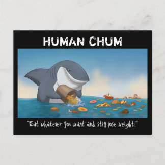 Carte Postale Chum humain