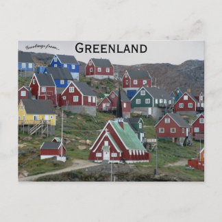 Carte Postale Church in Upernavik Greenland