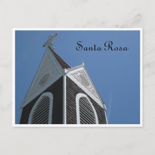 Carte Postale Church - Père Noël Rosa, Ca.