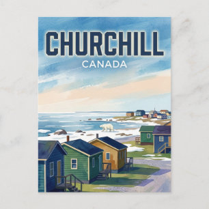 Carte Postale Churchill Canada