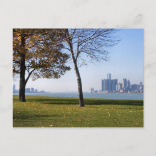 Carte Postale chute à detroit