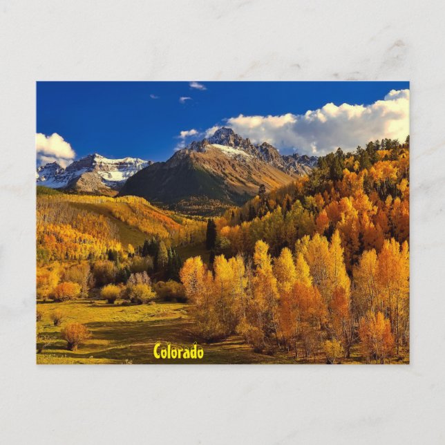 Carte Postale Chute au Colorado (Devant)