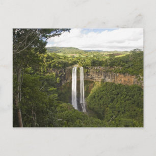 Carte Postale Chute de Chamarel-la plus haute de Maurice, plus d