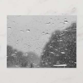 Carte Postale Chute de pluie