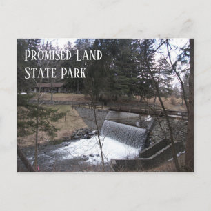 Carte Postale Chutes à Promised Land State Park, Pennsylvanie