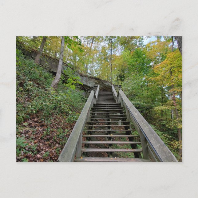 Carte Postale Chutes Brandywine, Parc national de la vallée Cuya (Devant)