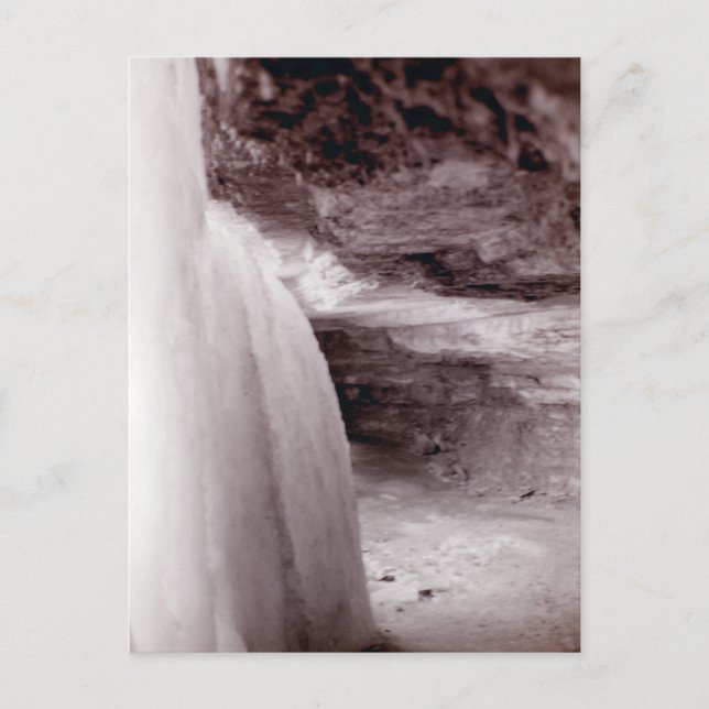 Carte Postale Chutes congelées (Devant)