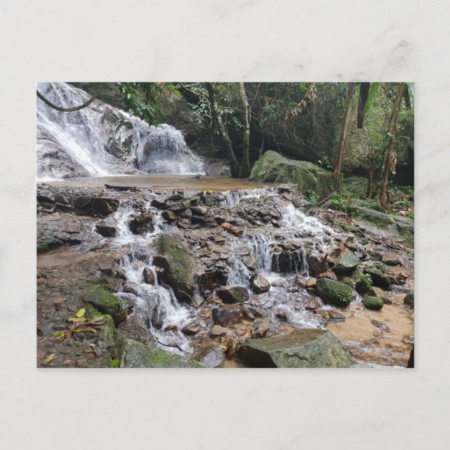 Carte Postale Chutes de Chiang Mai Thaïlande (Devant)