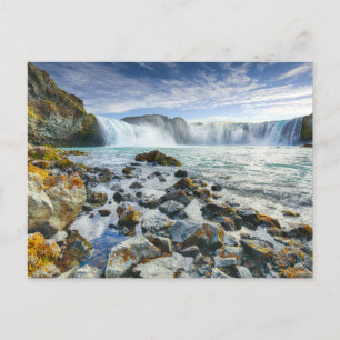 Carte Postale Chutes de Godafoss, Islande