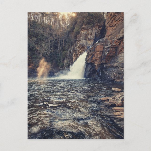Carte Postale Chutes de Linville (Devant)