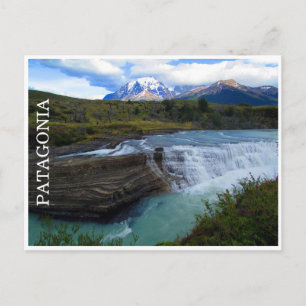 Carte Postale chutes de patagonie