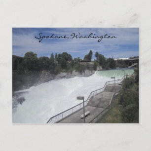 Carte Postale Chutes de Spokane