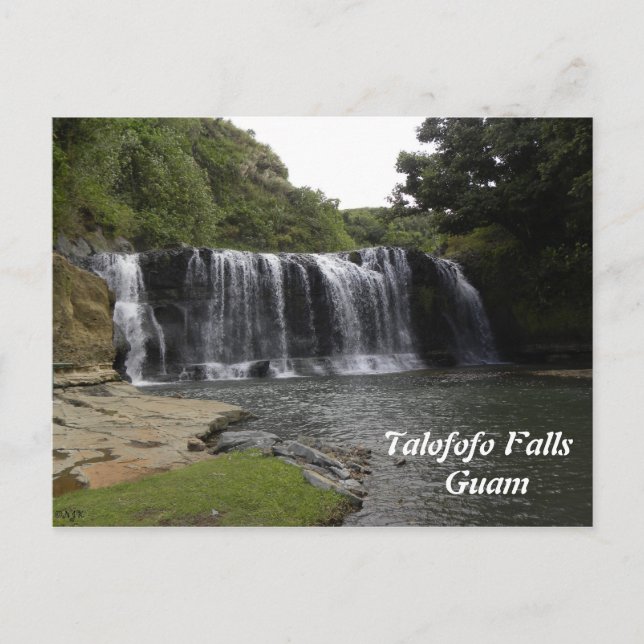 Carte Postale Chutes de Talofofo (Devant)