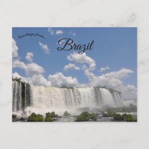 Carte Postale Chutes d'Iguassu Brésil