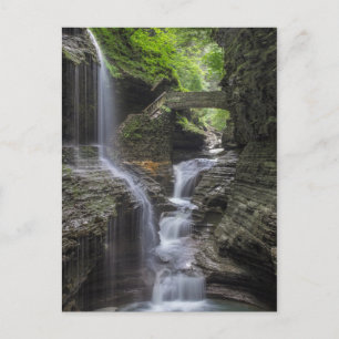 Carte Postale Chutes du printemps à Watkins Glen